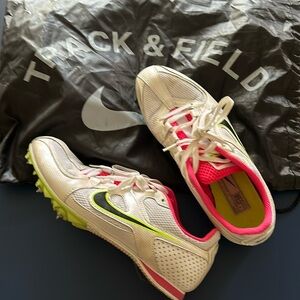 Nike metal spike track and field cleats size 6.5